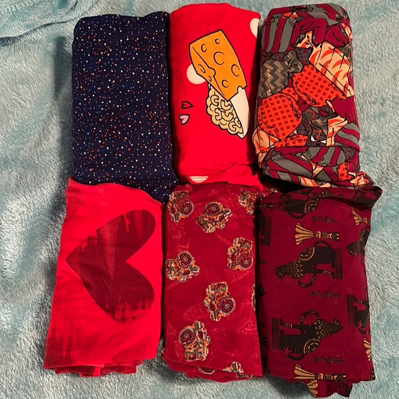 OS Lularoe Leggings bundle - Picture 1 of 11